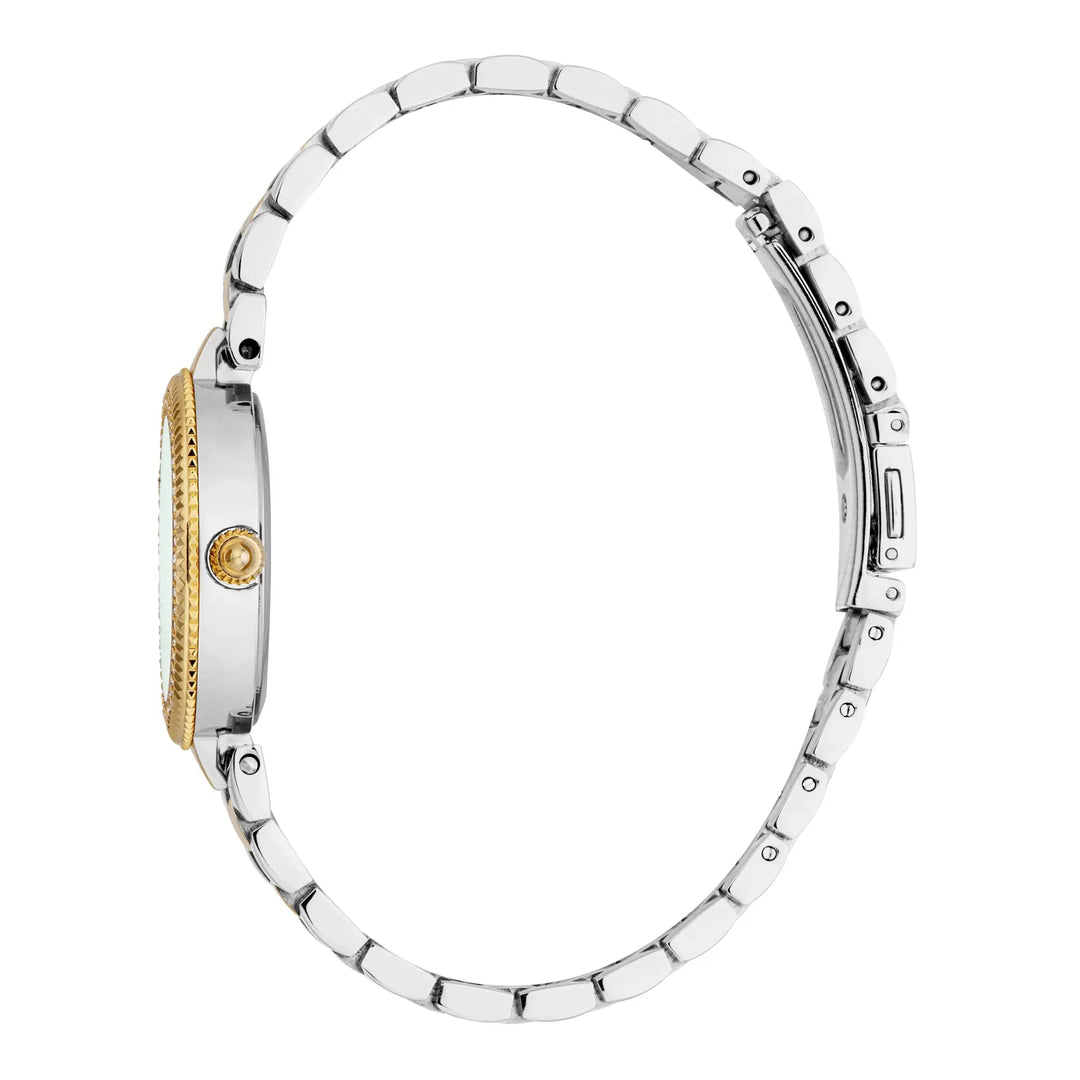 Just Cavalli Glam Chic Ostentatious Yellow Gold Green
