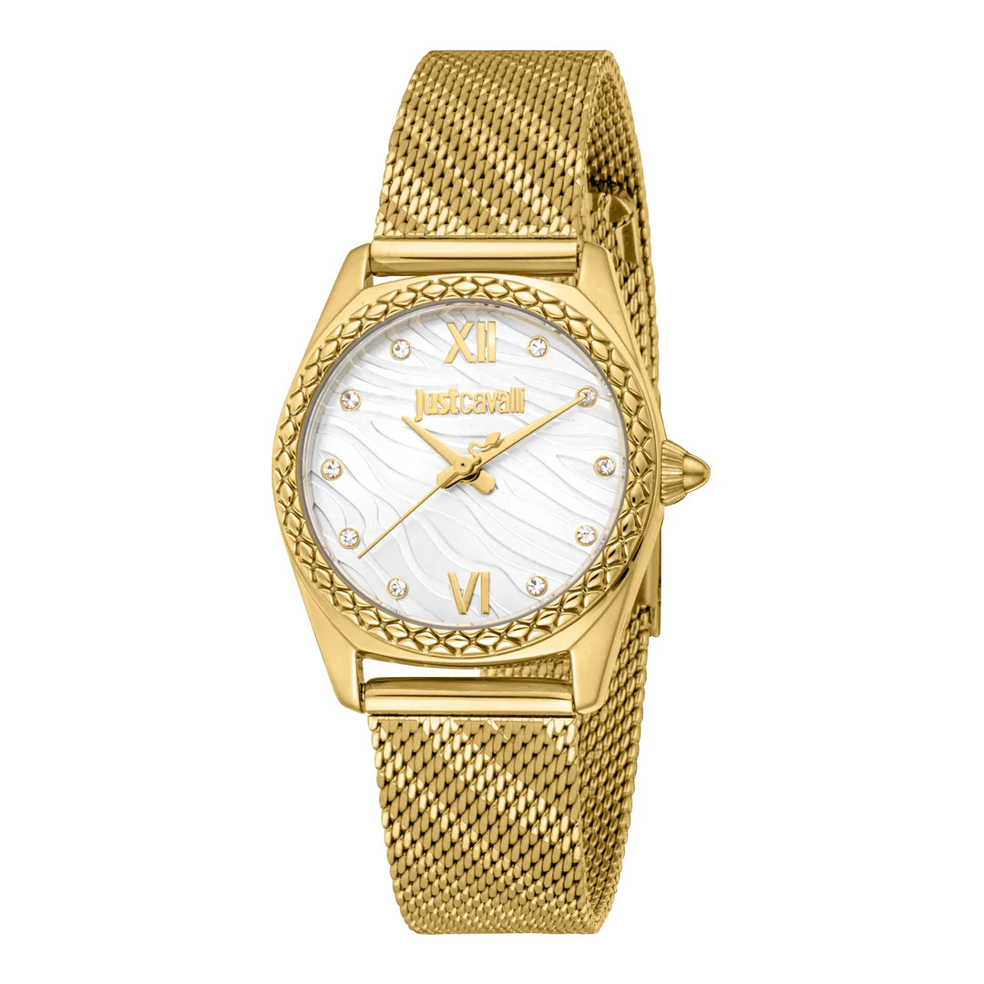 Just Cavalli Animalier Lustro Yellow Gold Silver