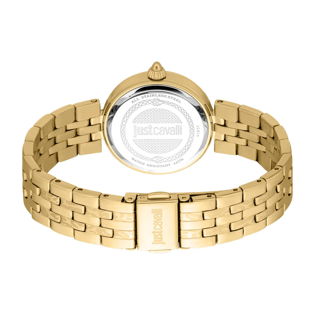 Just Cavalli Animalier Preziosa Yellow Gold Bottle Green