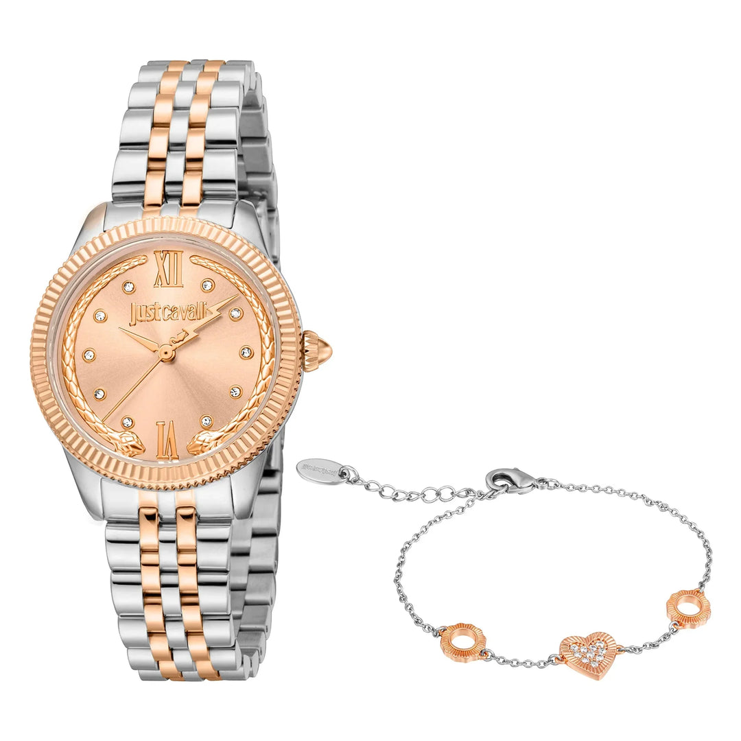 Just Cavalli SET Lovestruck Valentines Two Tones RG Salmon