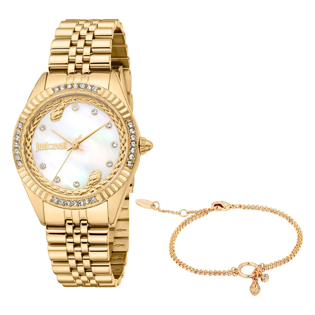 Just Cavalli SET Vittoria Glam Yellow Gold MOP