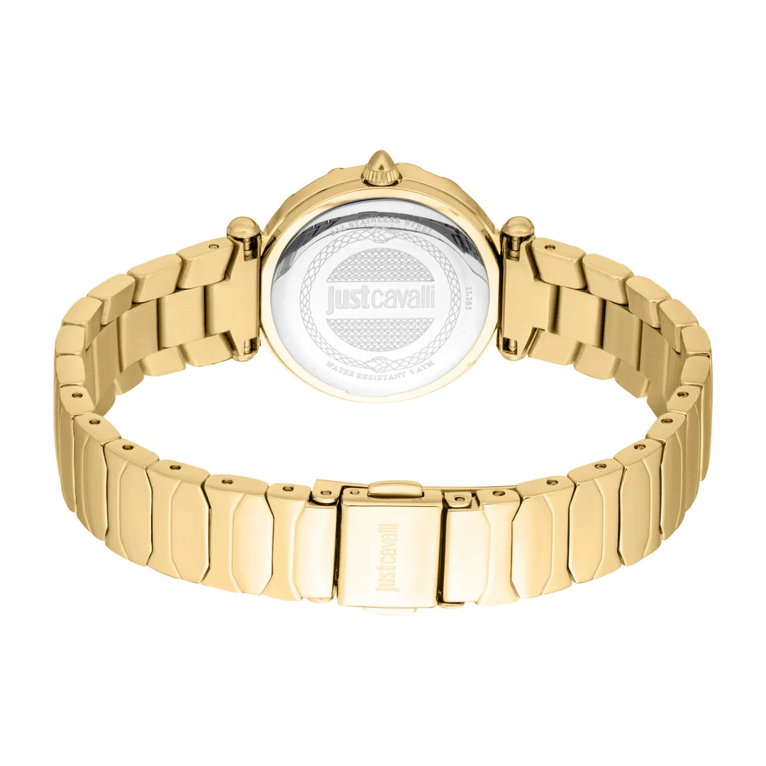 Just Cavalli Animalier Stella Snake Yellow Gold Silver