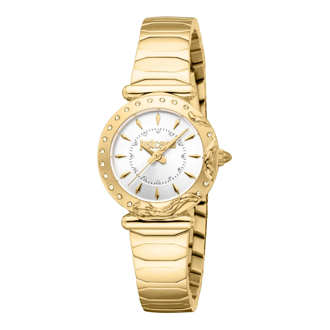 Just Cavalli Animalier Stella Snake Yellow Gold Silver
