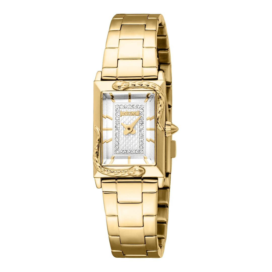 Just Cavalli Animalier Dolcezza Snake Yellow Gold Silver
