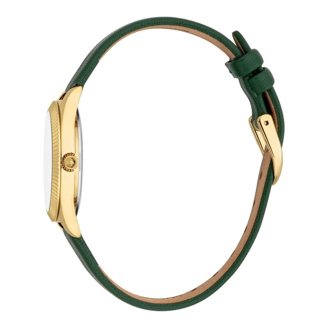 Just Cavalli Animalier Amabile Leather Green Silver