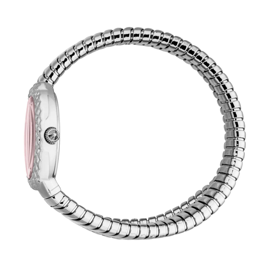 Just Cavalli Signature Snake Sognia Silver Pink