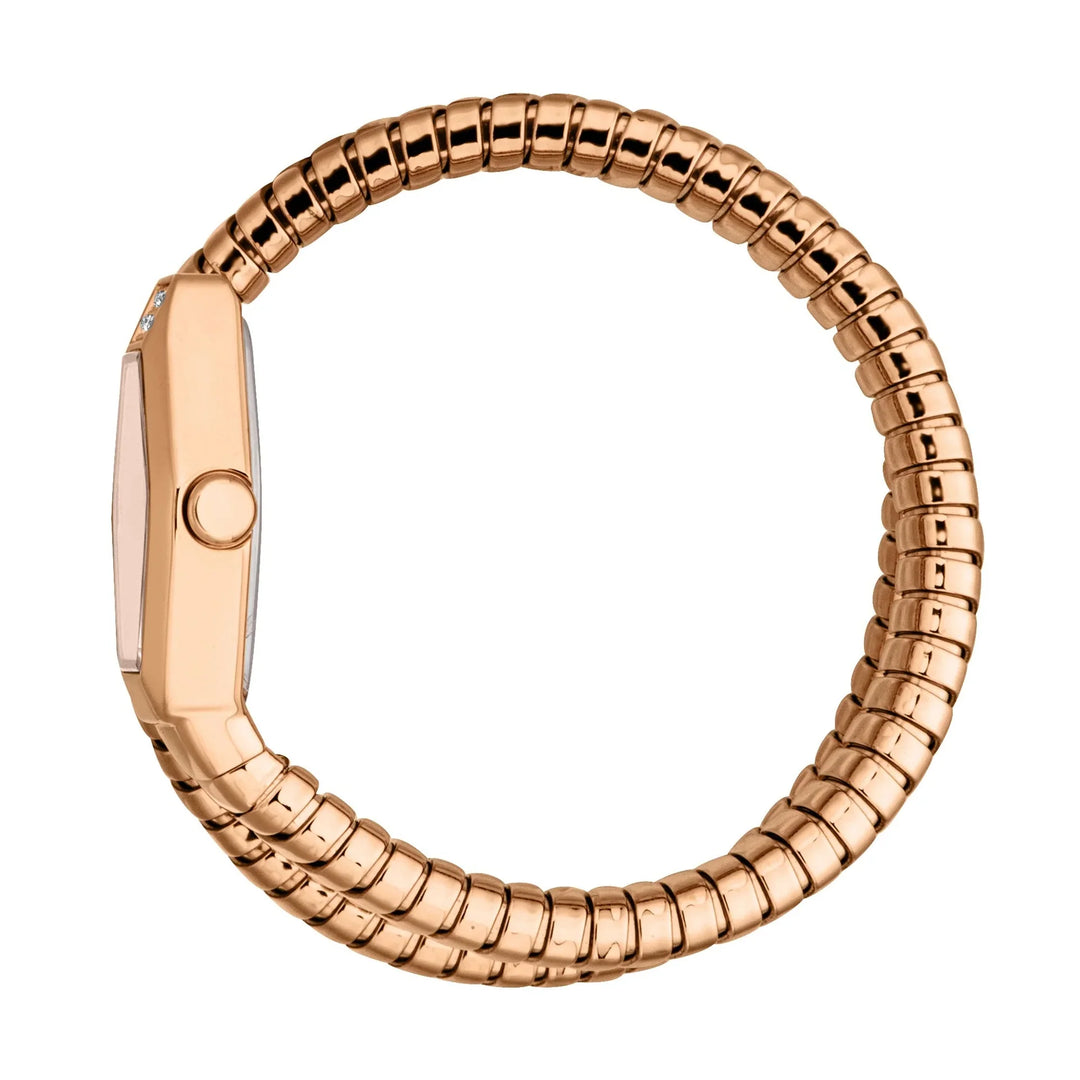 Just Cavalli Signature Snake Splora Rose Gold