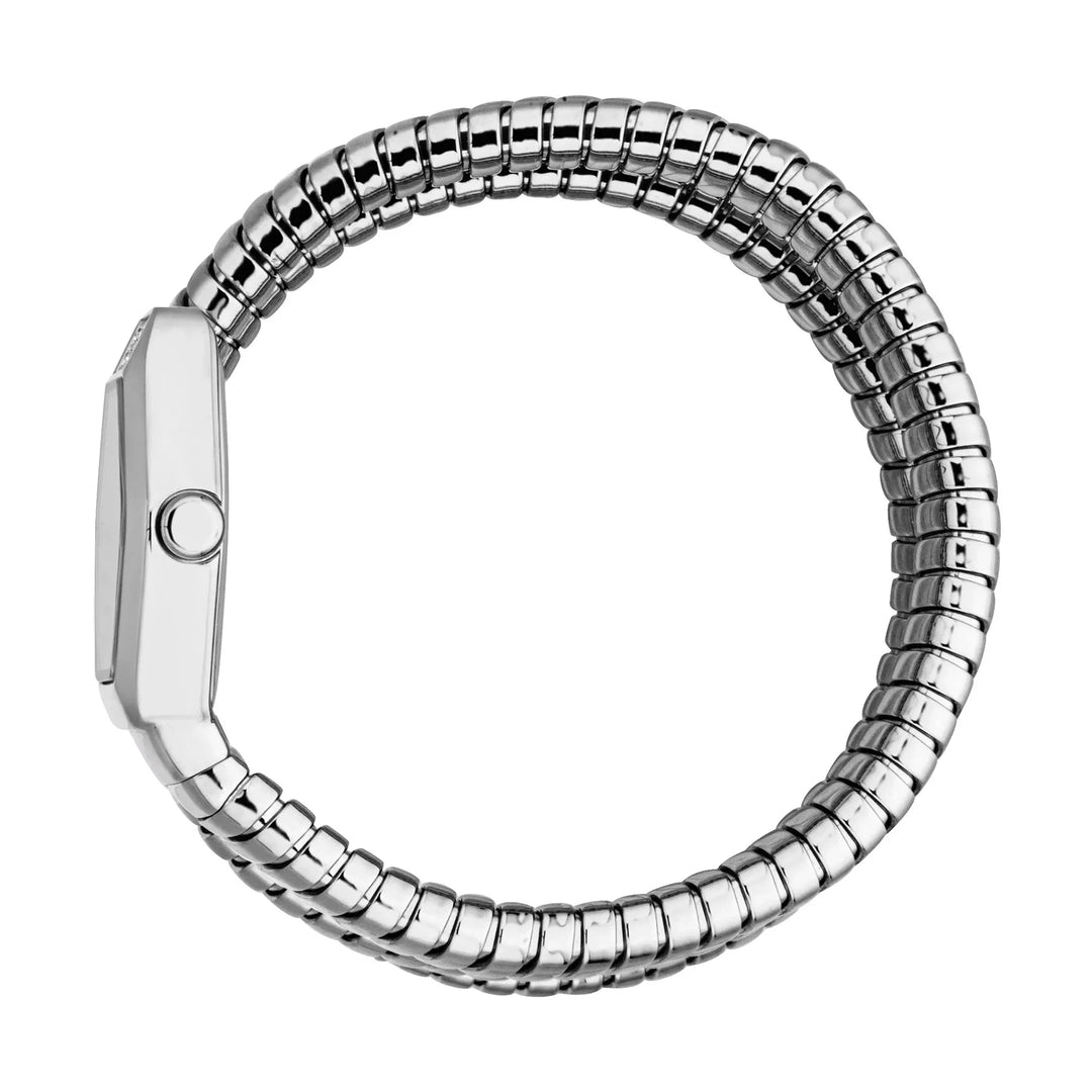 Just Cavalli Signature Snake Romina Silver Black