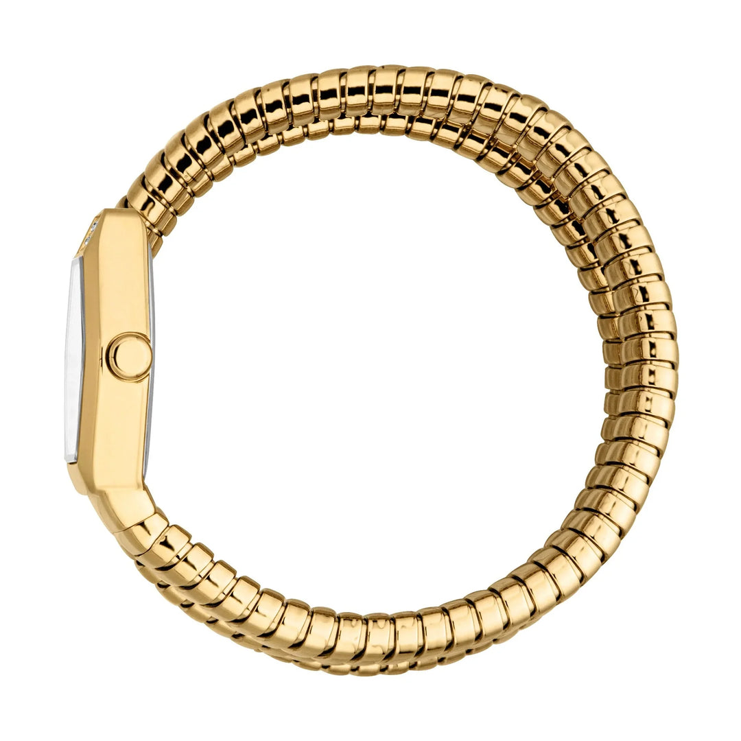 Just Cavalli Signature Snake Romina Yellow Gold Silver
