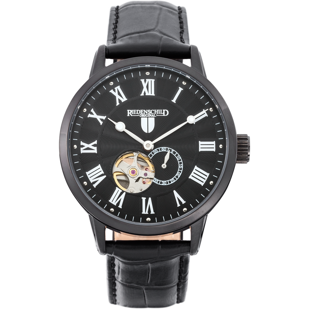 RIEDENSCHILD ORIGINAL Automatic Reich Power Reserve Black Edition Watch