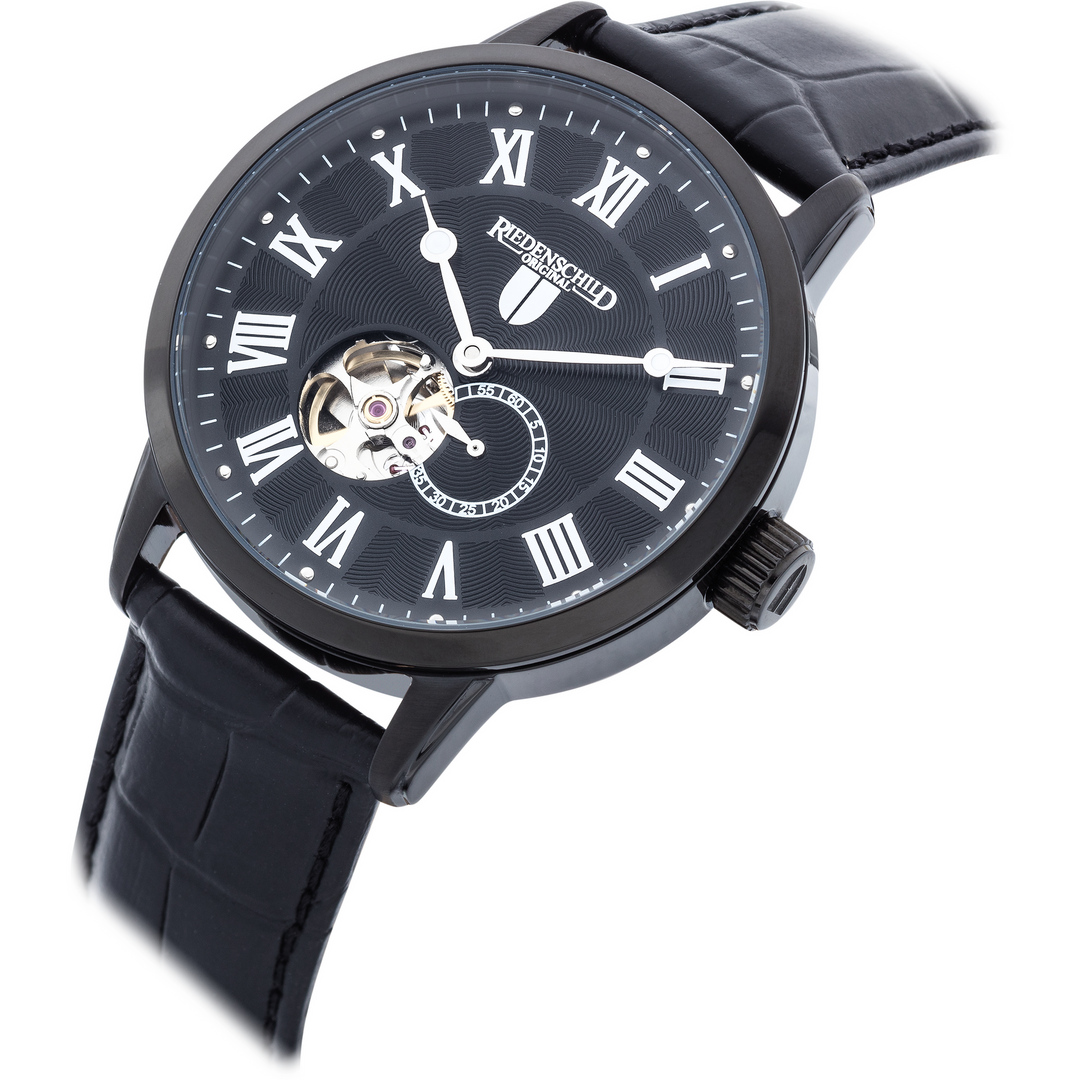 RIEDENSCHILD ORIGINAL Automatic Reich Power Reserve Black Edition Watch