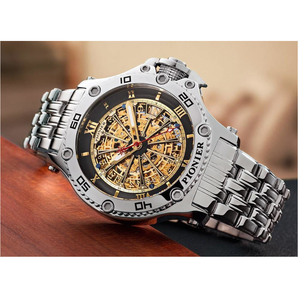 TUFINA GERMANY BARCELONA PIONIER STEEL | SILVER Watch