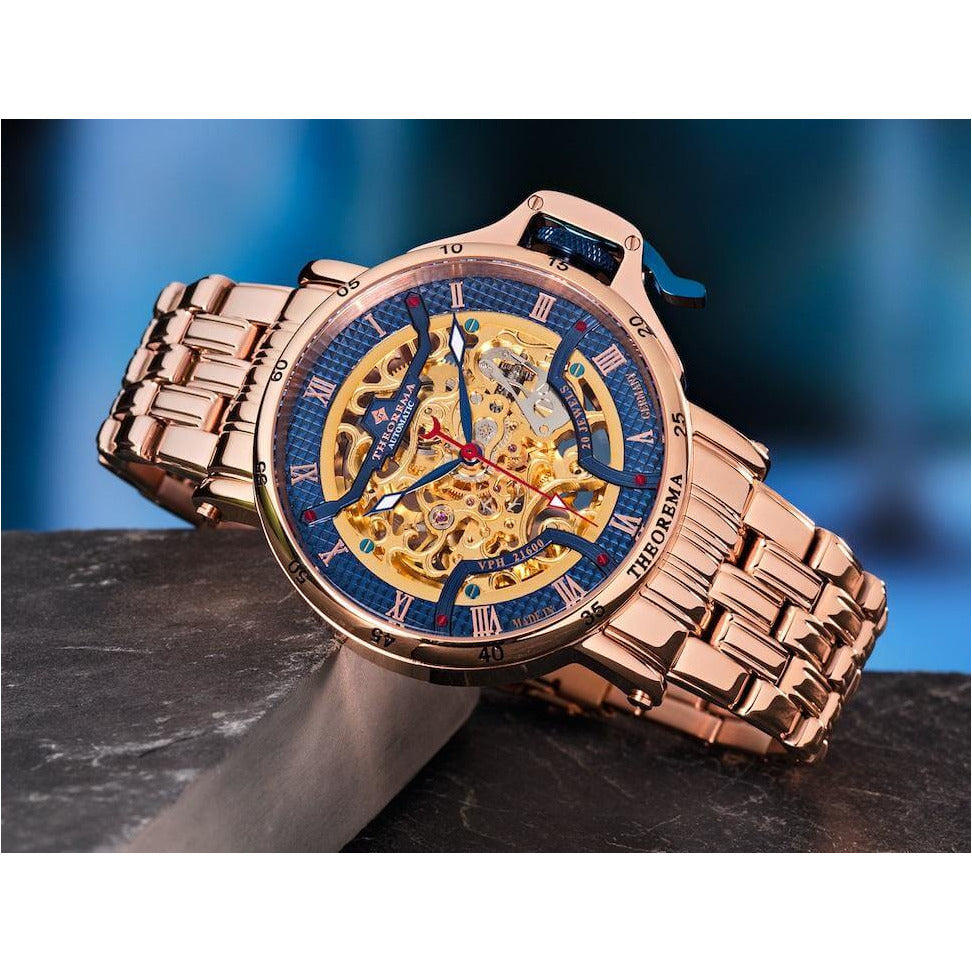 TUFINA GERMANY MADRID THEOREMA STEEL | ROSE GOLD Watch
