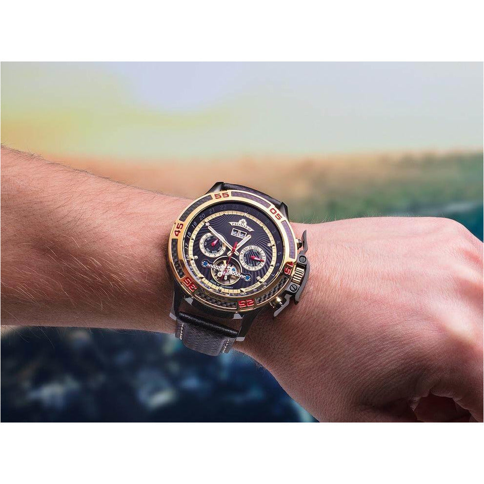TUFINA GERMANY AMSTERDAM DIAMONDS PIONIER GOLD | BLACK Watch