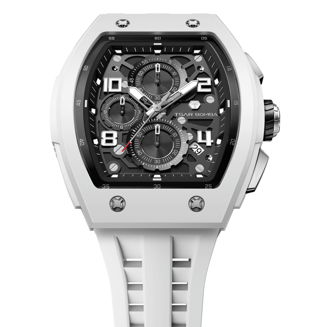 TSAR BOMBA Elemental– Bioceramic Date Quartz