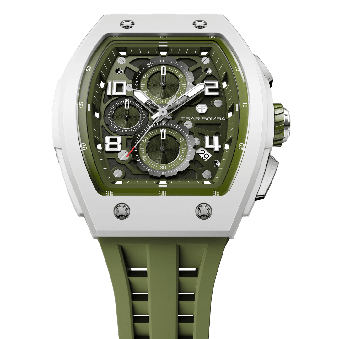 TSAR BOMBA Elemental– Bioceramic Date Quartz