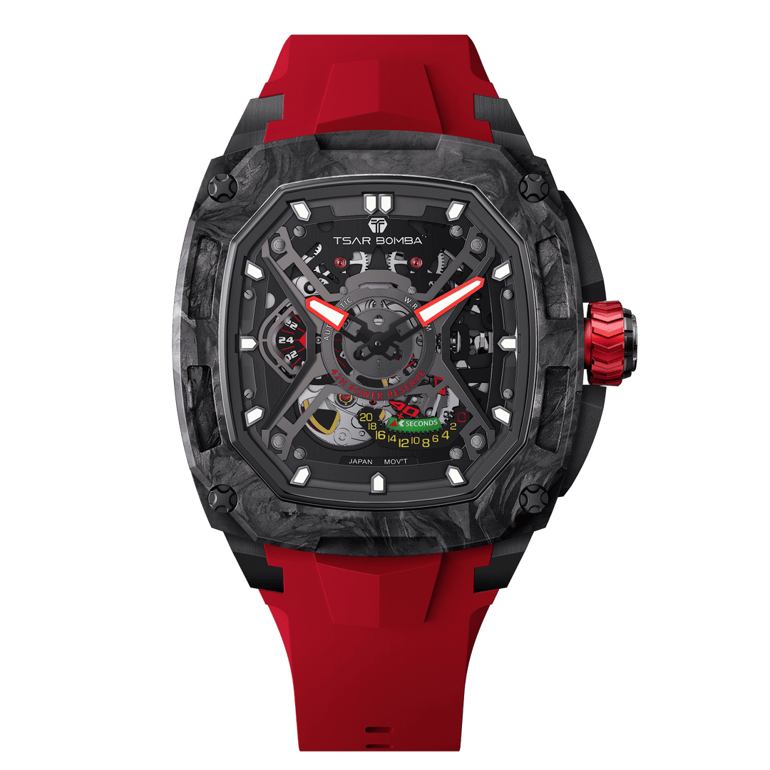 TSAR BOMBA Dark Matter 5 Carbon Fiber -Automatic Watch