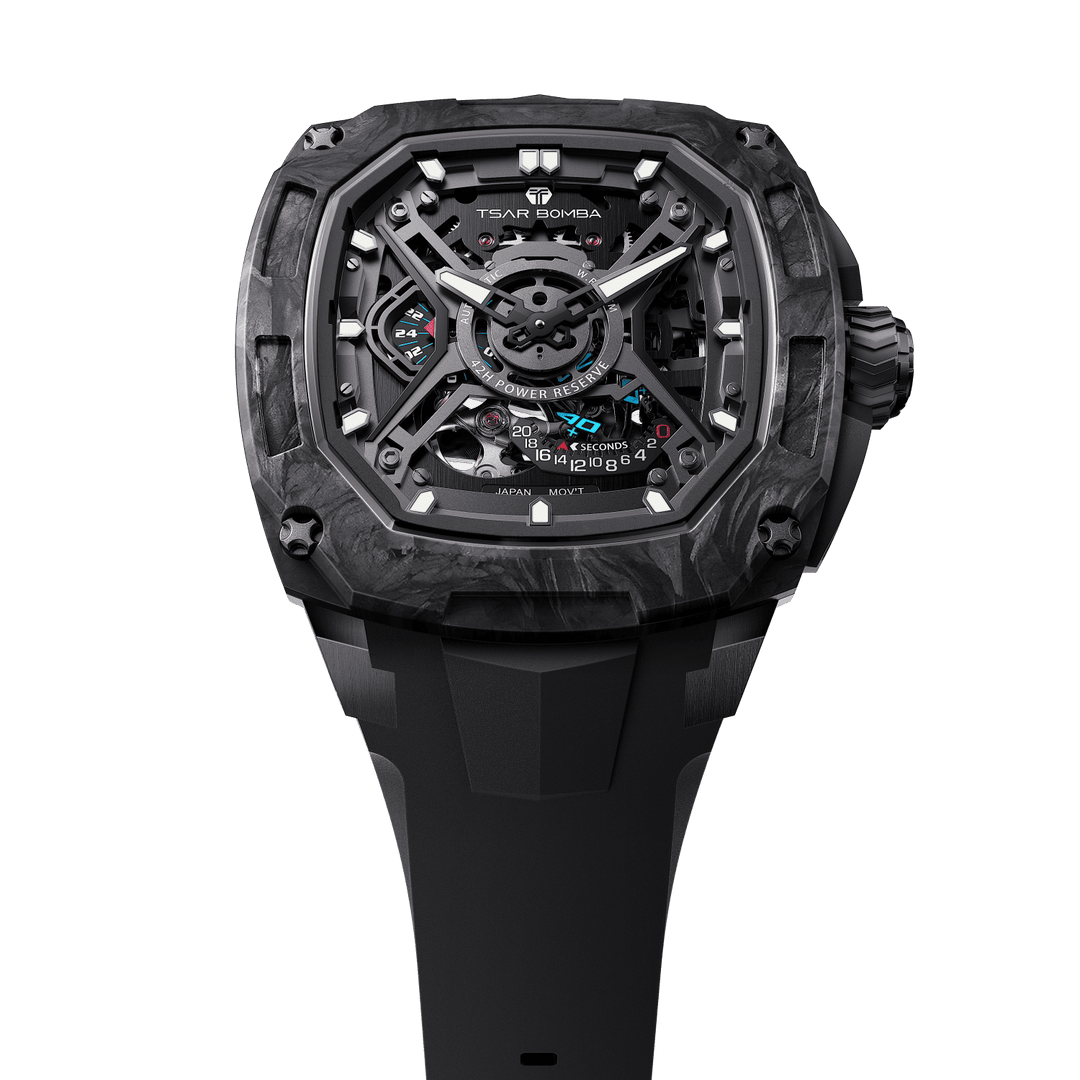 TSAR BOMBA Dark Matter 5 Carbon Fiber -Automatic Watch