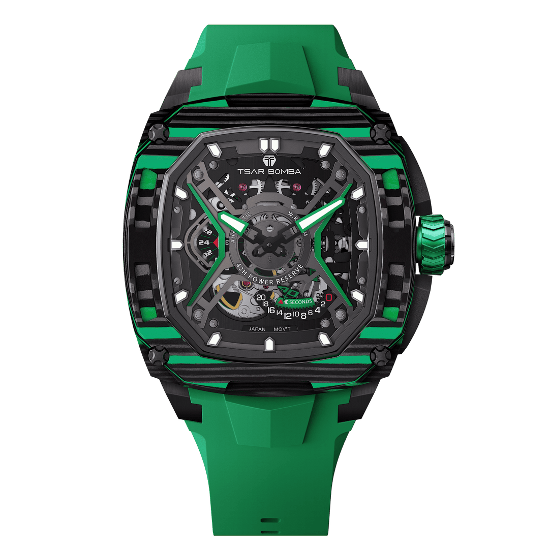 TSAR BOMBA Dark Matter 5 Carbon Fiber -Automatic Watch