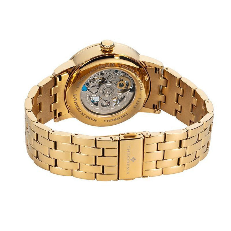TUFINA GERMANY OSLO THEOREMA STEEL GOLD | BLACK Watch