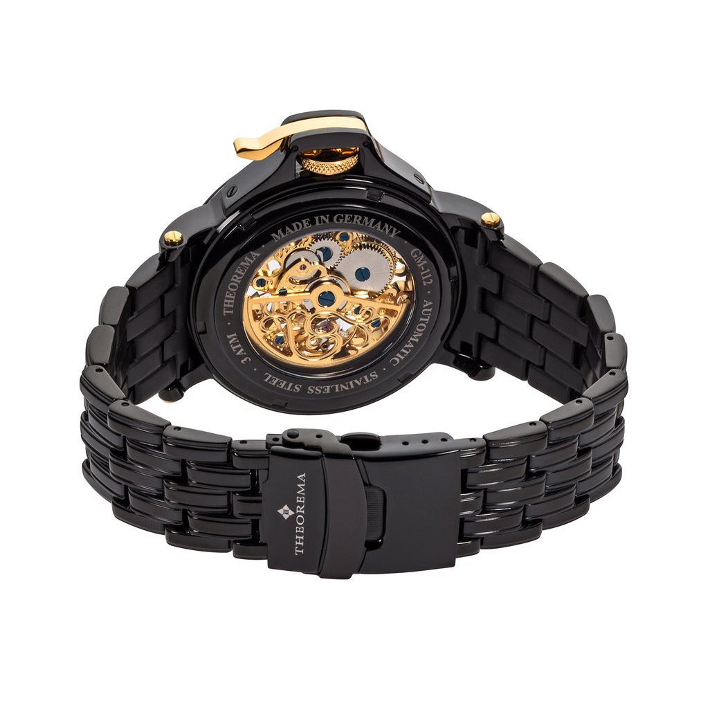 TUFINA GERMANY MADRID THEOREMA STEEL | BLACK GOLD Watch