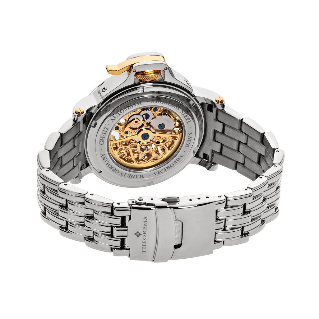 TUFINA GERMANY MADRID THEOREMA STEEL | SILVER BLACK GOLD Watch