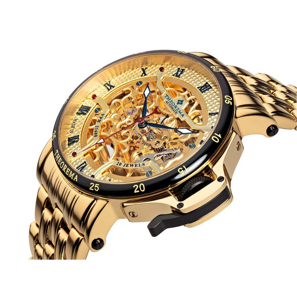 TUFINA GERMANY MADRID THEOREMA STEEL | GOLD Watch