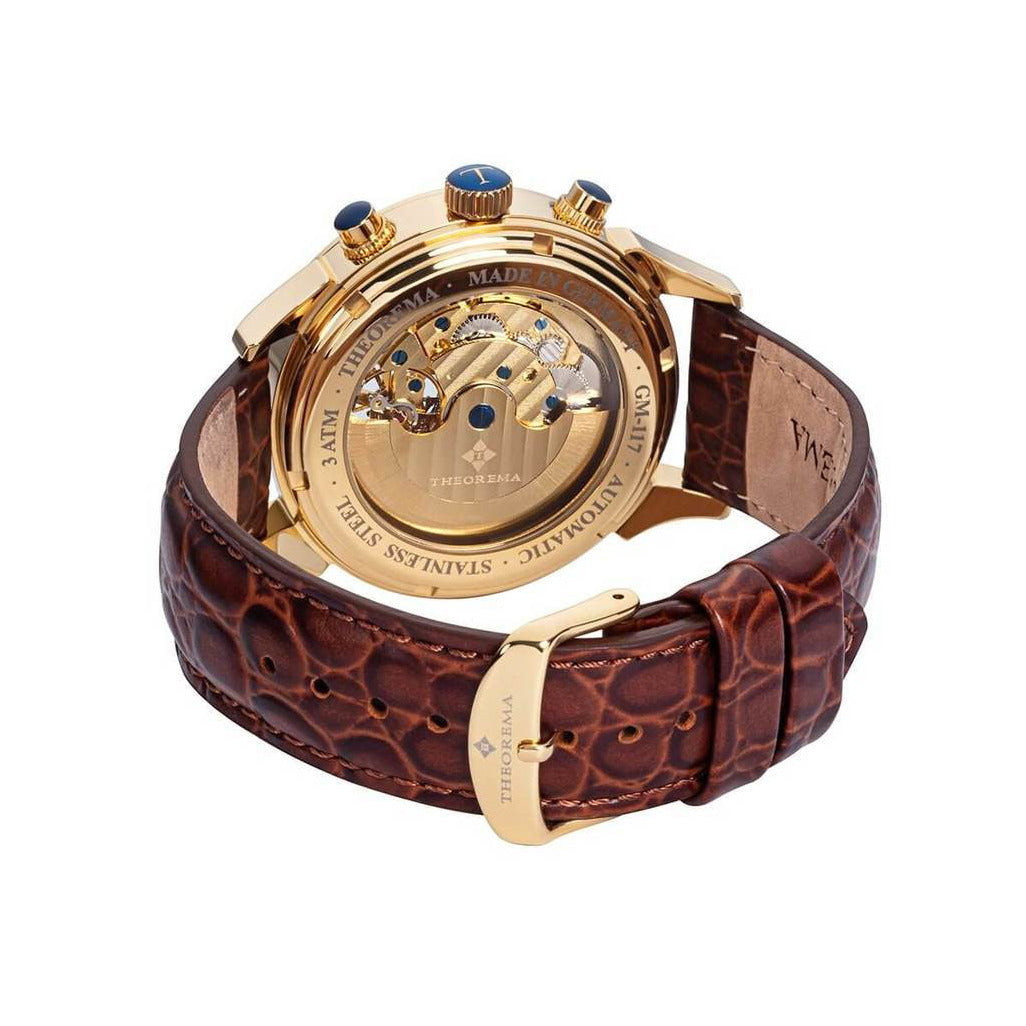 TUFINA GERMANY KINGSTON THEOREMA GOLD | BROWN Watch