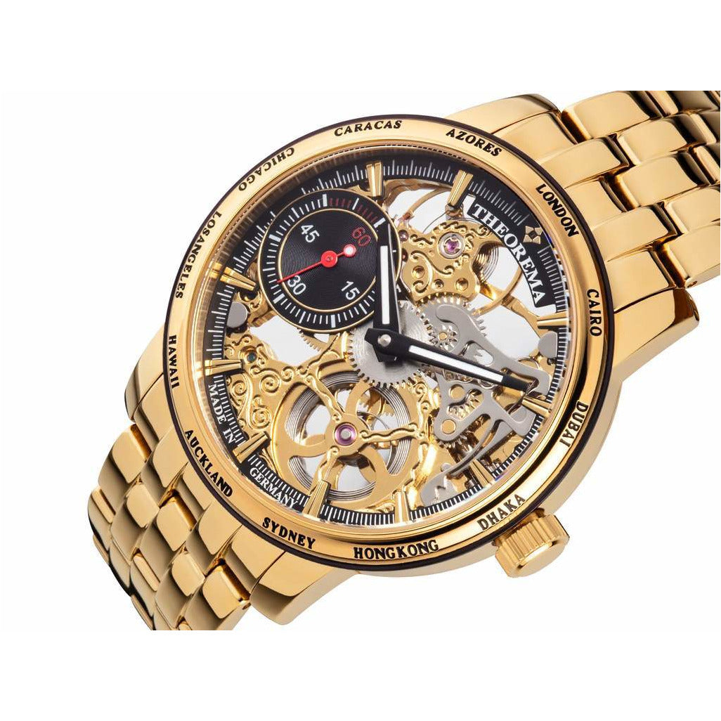TUFINA GERMANY TORONTO THEOREMA STEEL GOLD Watch