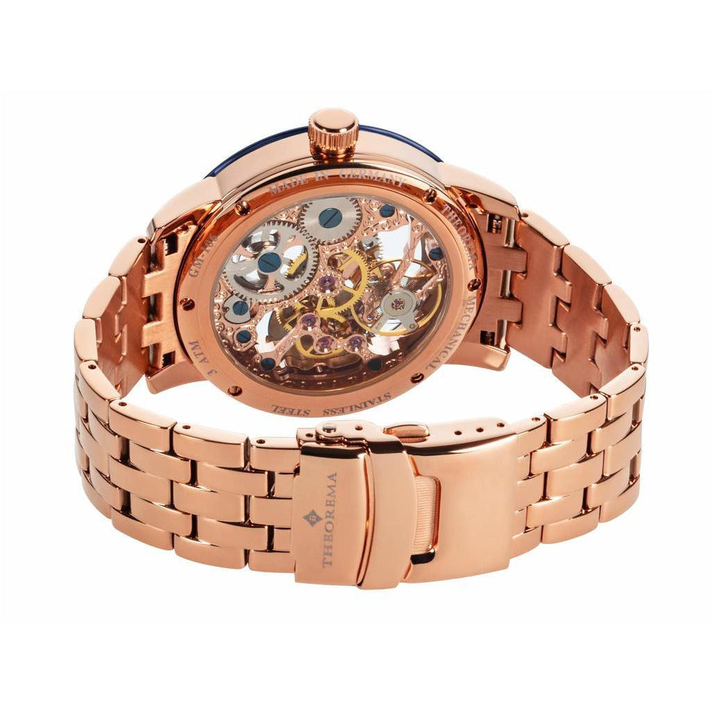 TUFINA GERMANY TORONTO THEOREMA STEEL ROSE GOLD Watch
