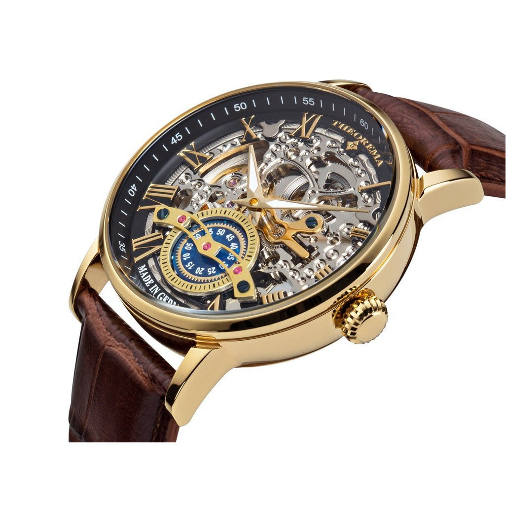TUFINA GERMANY OSLO THEOREMA GOLD | BROWN Watch
