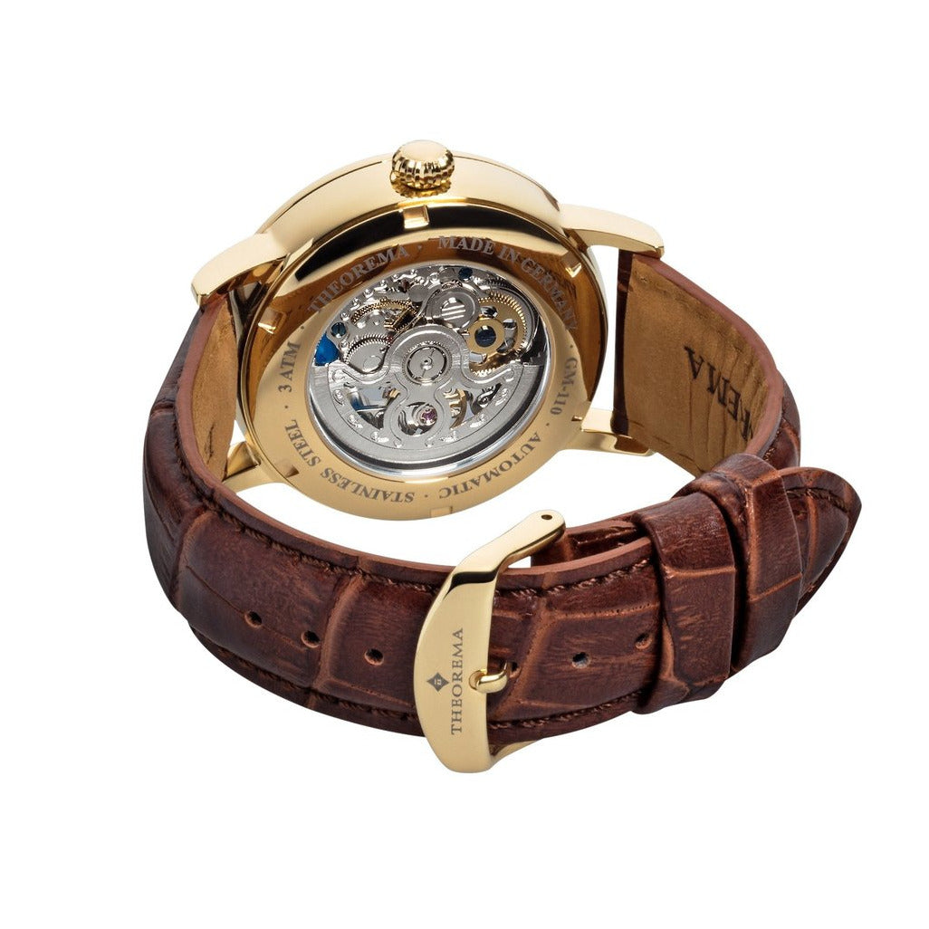 TUFINA GERMANY OSLO THEOREMA GOLD | BROWN Watch
