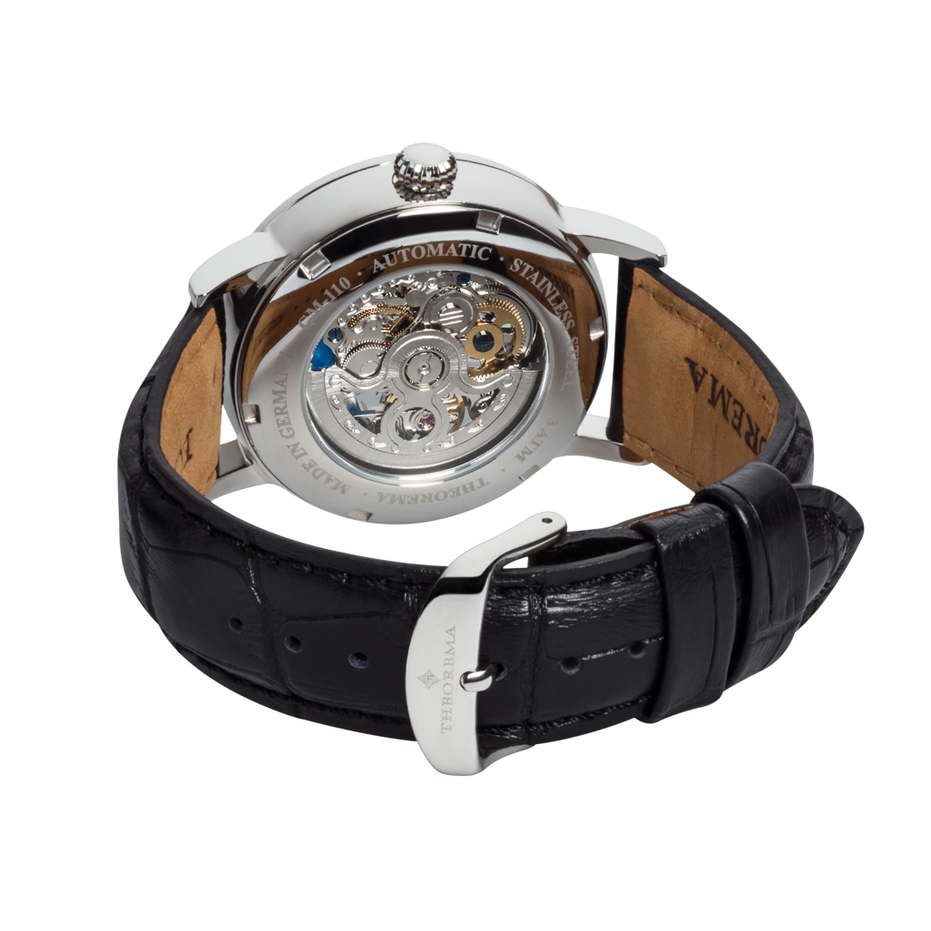 TUFINA GERMANY OSLO THEOREMA SILVER | BLACK Watch