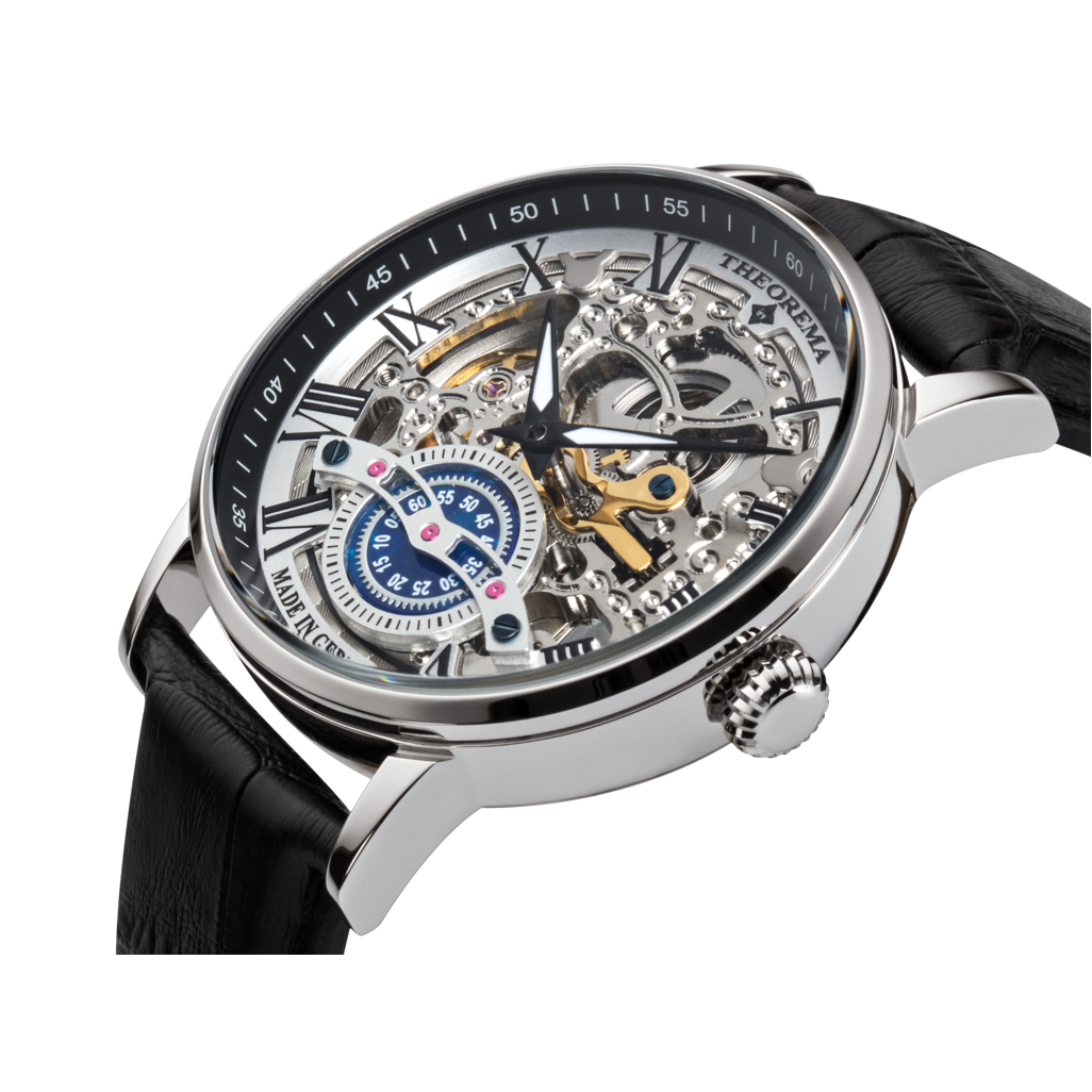 TUFINA GERMANY OSLO THEOREMA SILVER | BLACK Watch