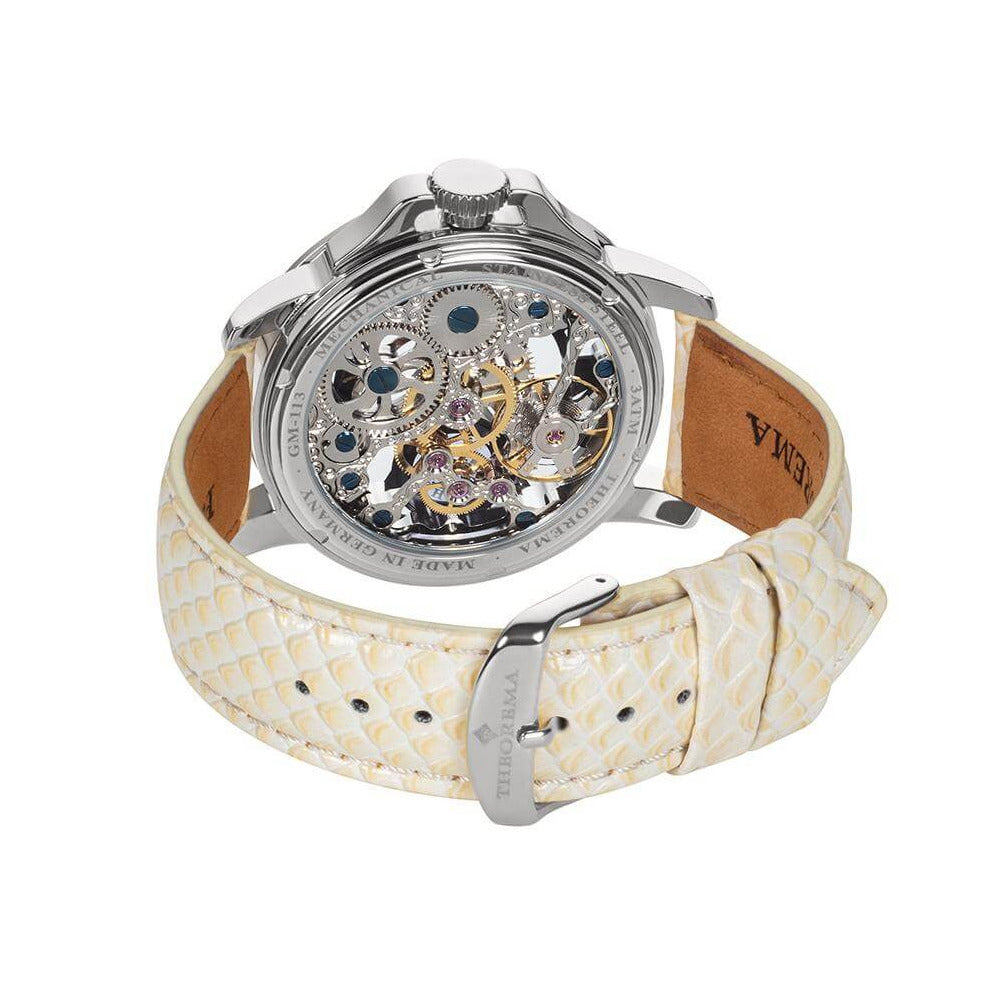 TUFINA GERMANY LAGOS THEOREMA SILVER | WHITE Watch