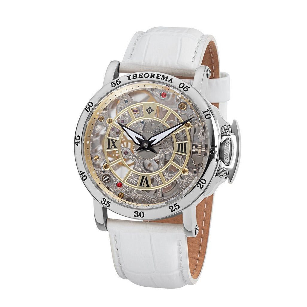 TUFINA GERMANY SAHARA THEOREMA SILVER | WHITE Watch
