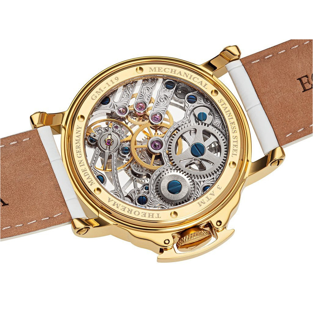 TUFINA GERMANY SAHARA THEOREMA GOLD | WHITE Watch