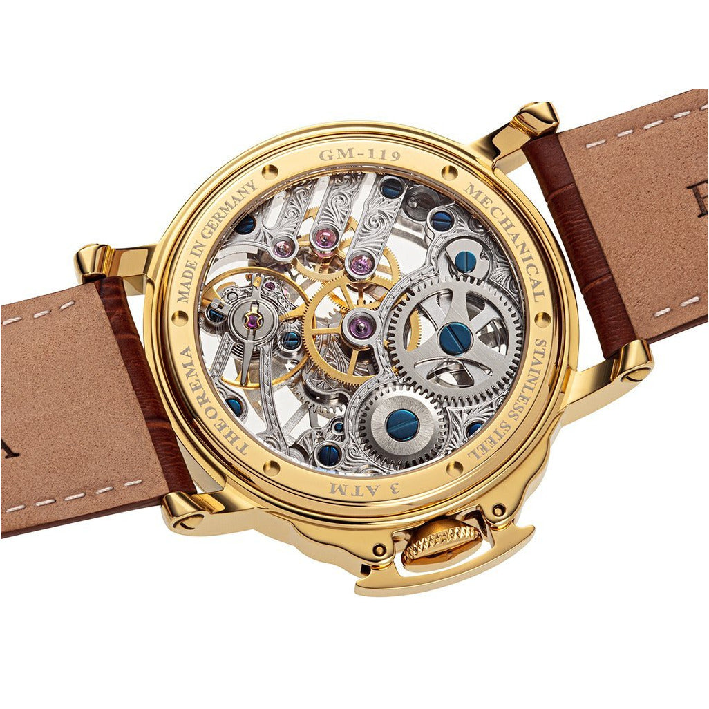 TUFINA GERMANY SAHARA THEOREMA GOLD | BROWN Watch