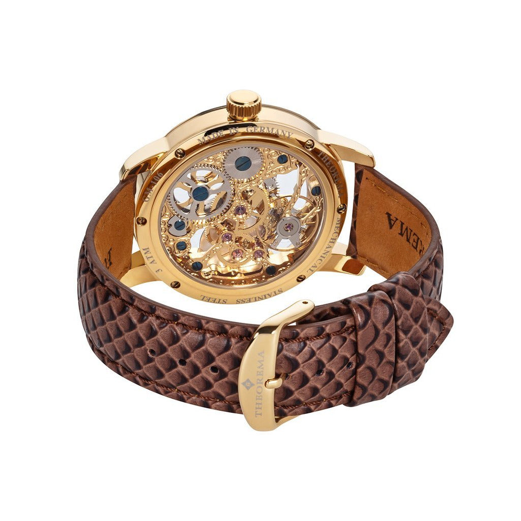 TUFINA GERMANY TORONTO THEOREMA GOLD | BROWN Watch