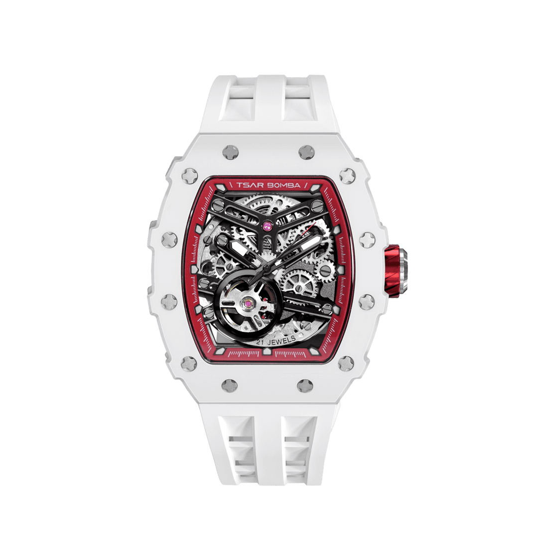TSAR BOMBA Elemental-Ceramic Automatic Watch TB8208C