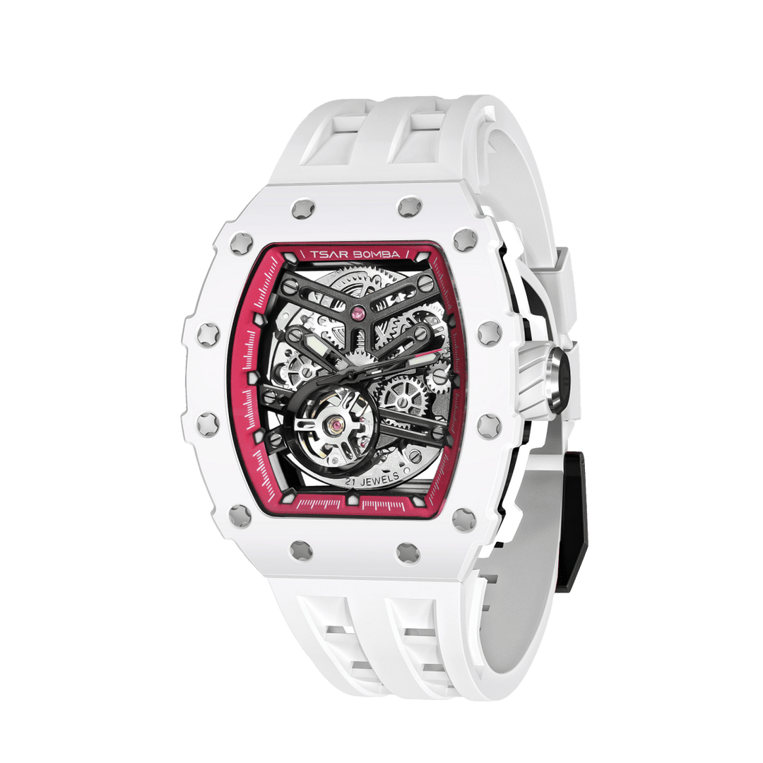 TSAR BOMBA Elemental-Ceramic Automatic Watch TB8208C