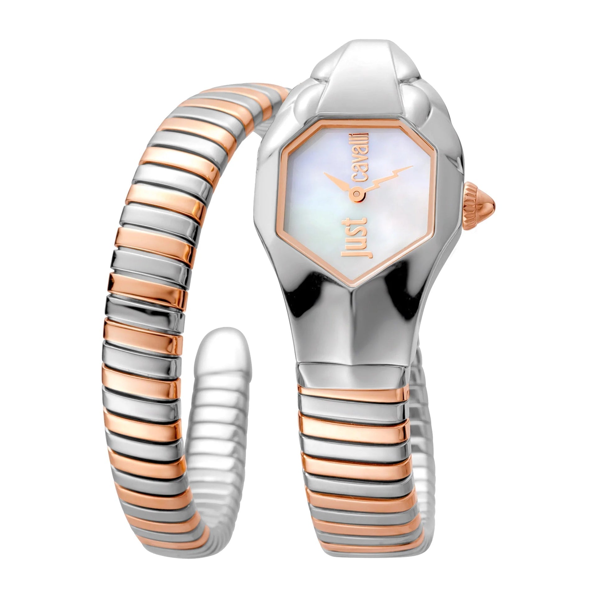 Just Cavalli Signature Snake Glam DNA Two Tones MOP image 0