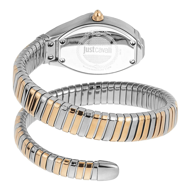 Just Cavalli Signature Snake Prestigio Two Tones RG Silver image 1