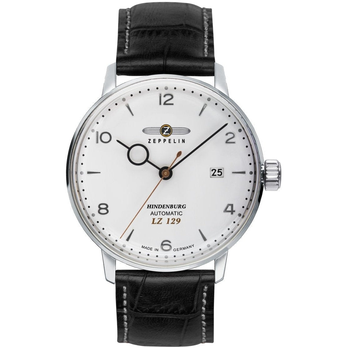 ZEPPELIN Hindenburg AUTOMATIC LZ129 Classic Silver / White 80621 Watch image 0