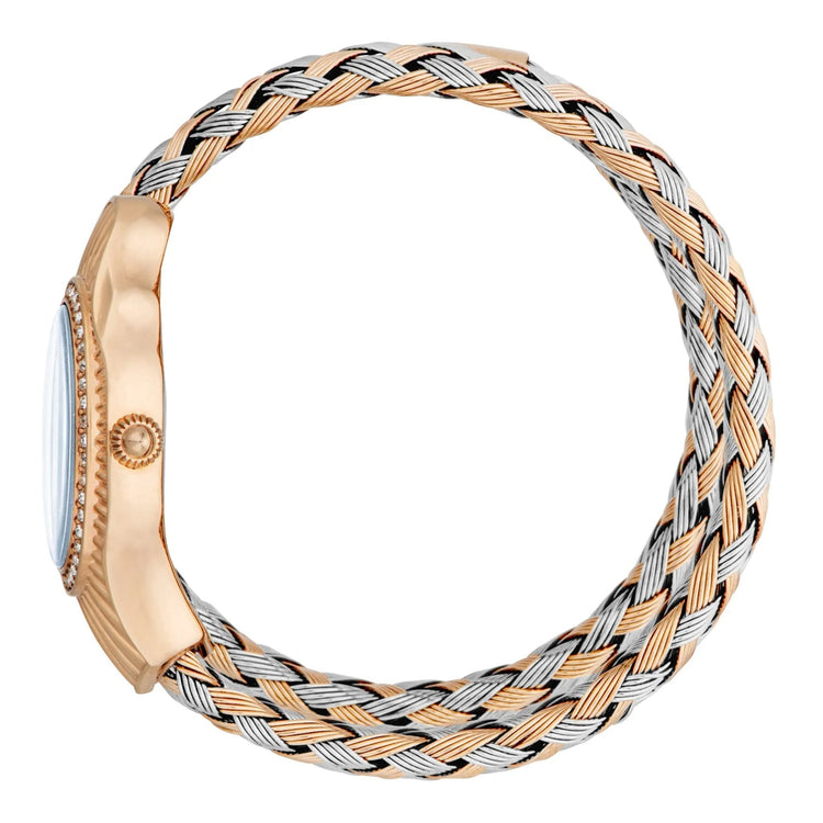 Just Cavalli Signature Snake Twined Two Tones RG Blue image 2