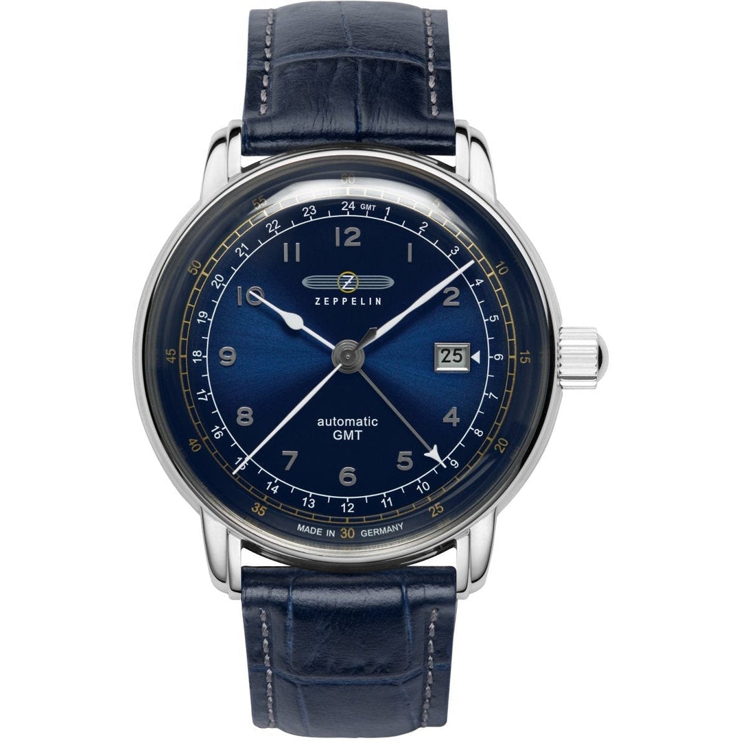ZEPPELIN 7668-3 LZ126 Los Angeles Automatic Dual Time Watch image 0