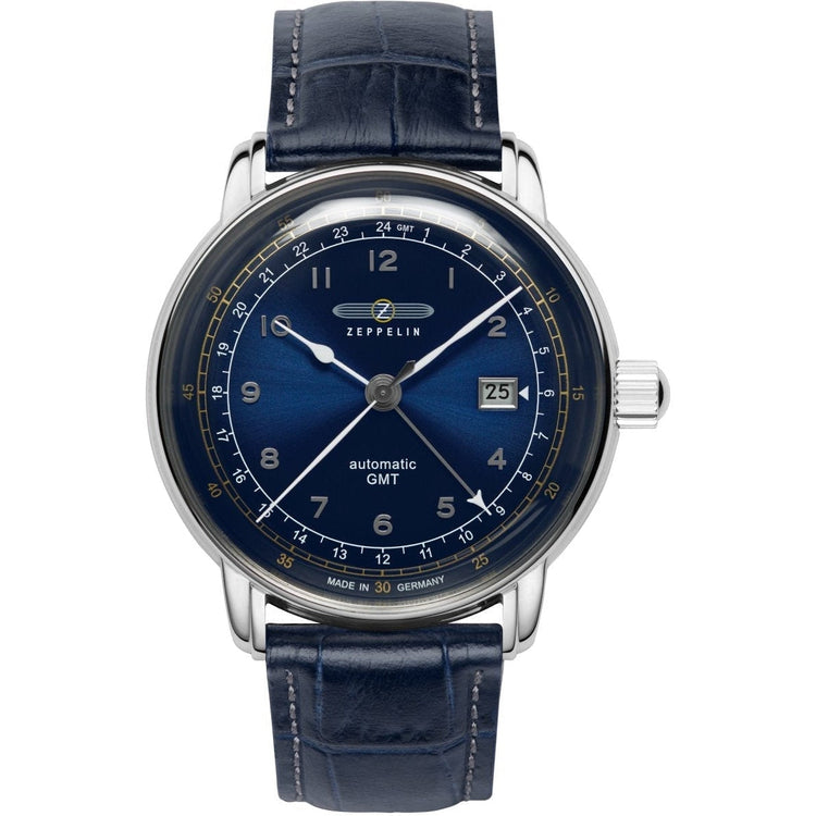 ZEPPELIN 7668-3 LZ126 Los Angeles Automatic Dual Time Watch image 0