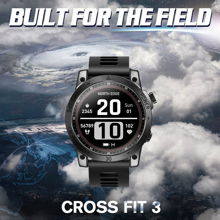 NORTH EDGE Tactical Cross Fit 3 GPS Smart Watch image 3