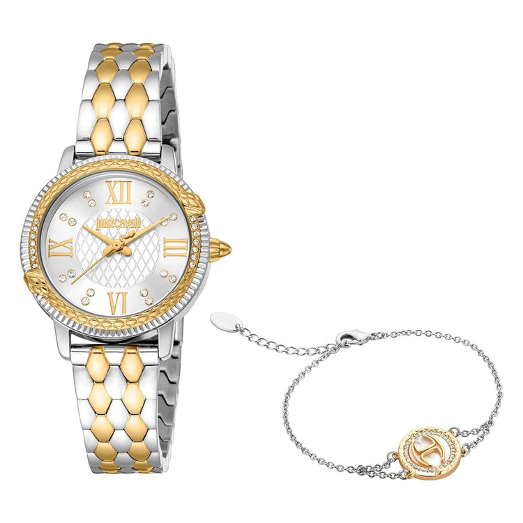Just Cavalli SET Viperized Two Tones YG Silver MOP image 0