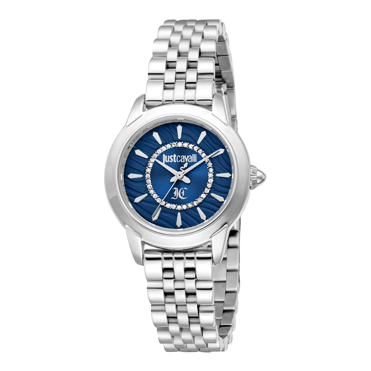 Just Cavalli Animalier Allegra Silver Blue image 0
